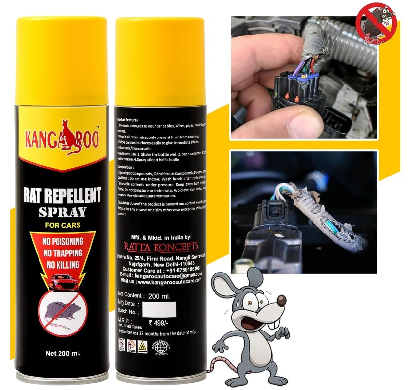 Rat Repellent Spray For Car and Bike 200 ml